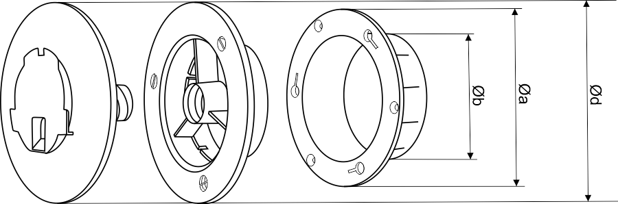 anemostate dRim dimensions