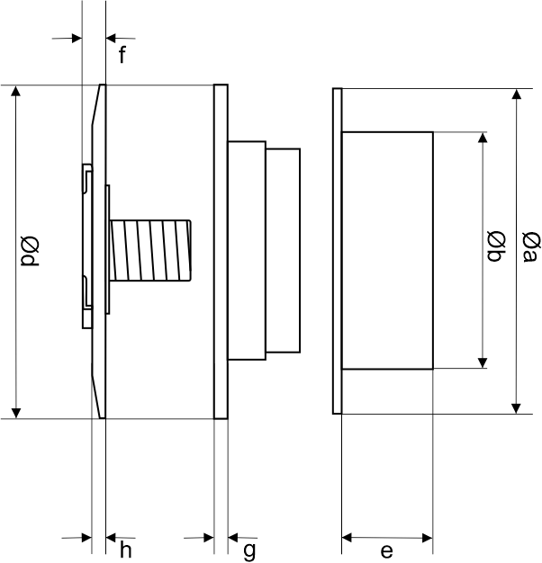 anemostate dRim dimensions