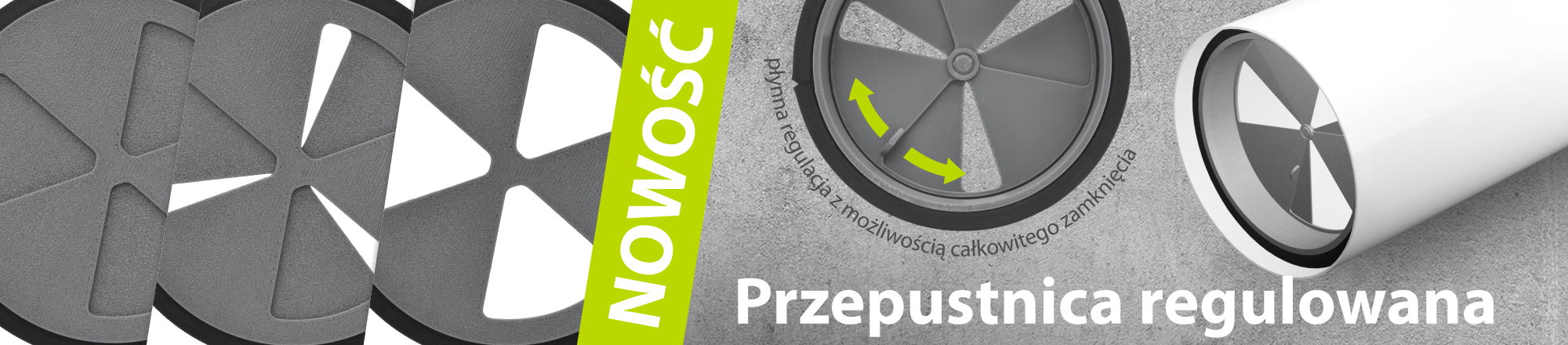prezentacja nowych przepustnic